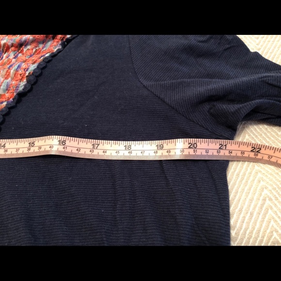 Orvis knit 3/4 sleeve top XL - Picture 6 of 8